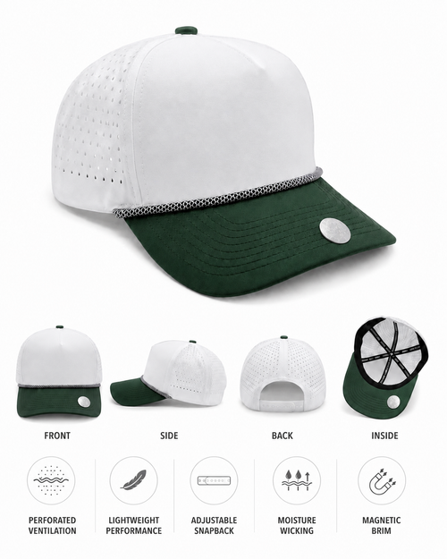 Custom Embroidered Golf Rope Hat – Personalized with Logo or Name